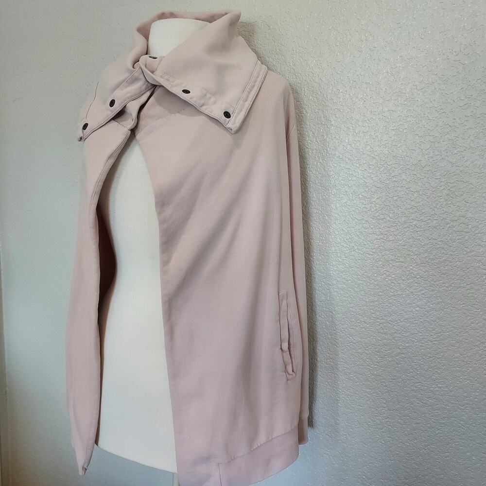 All Saints Brook Blush Pink Open Cardigan Sweater Size XS - Picture 8 of 13